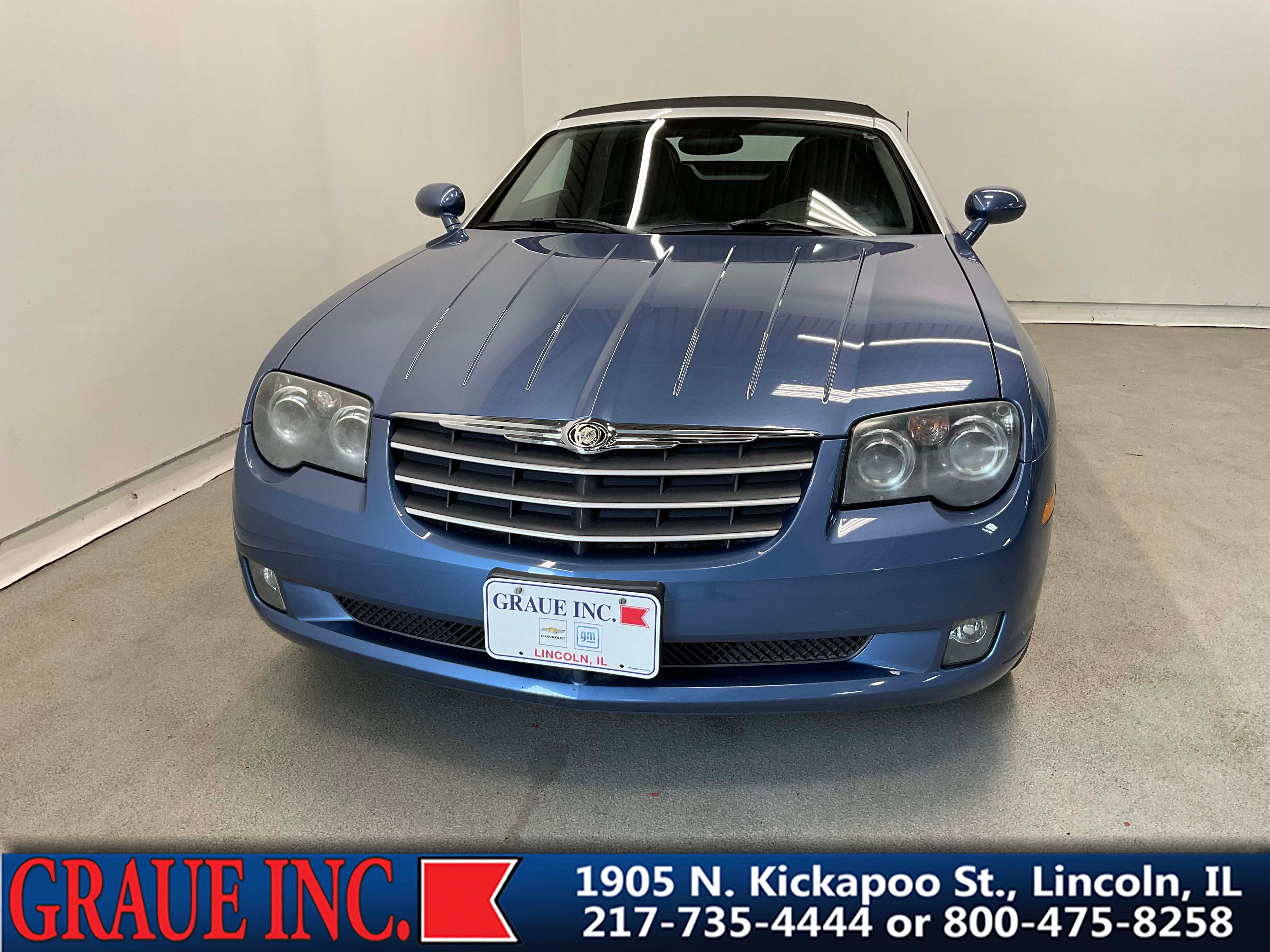 Used 2005 Chrysler Crossfire Limited with VIN 1C3AN65L15X044703 for sale in Lincoln, IL