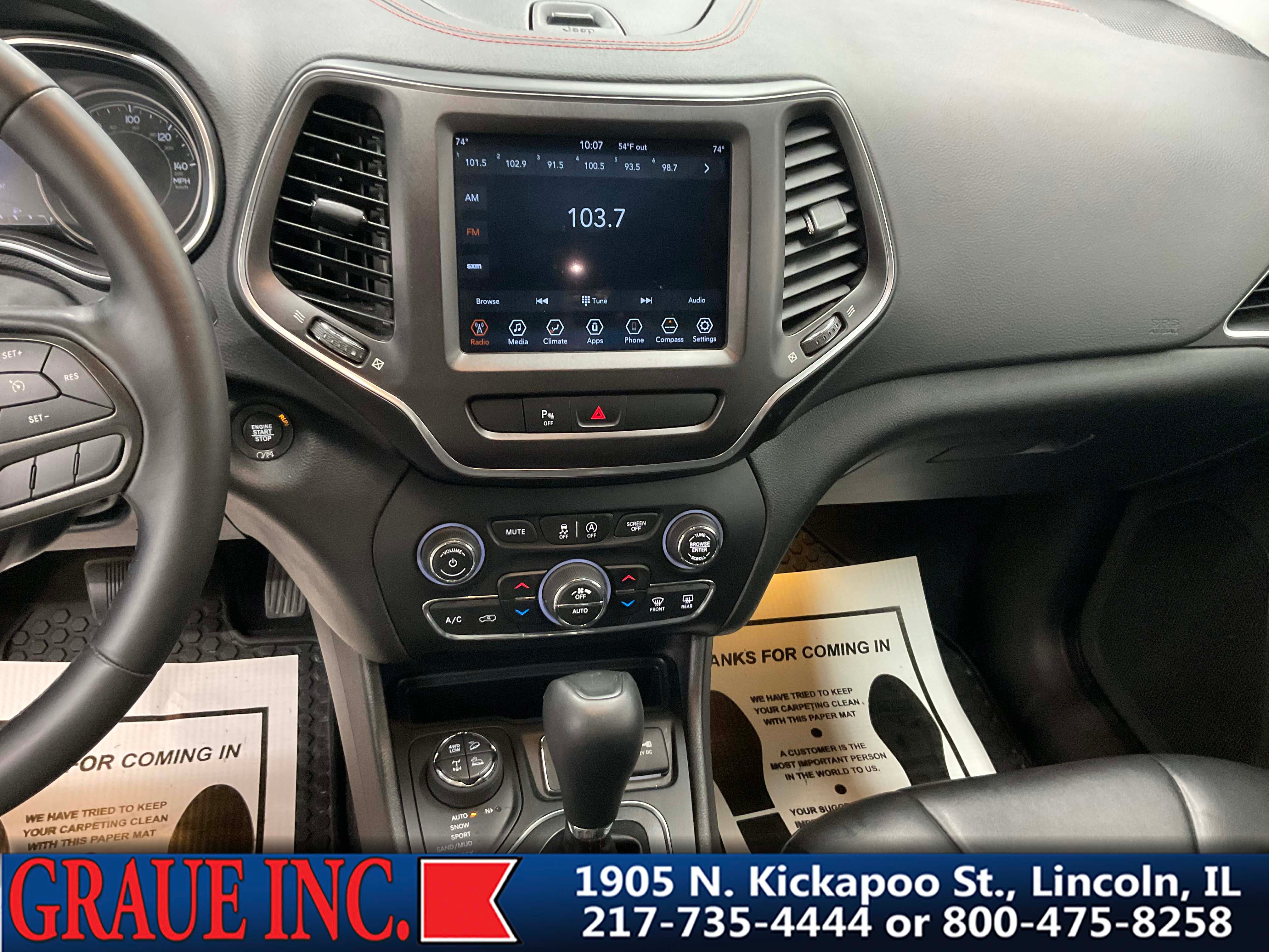 2019 Jeep Cherokee Trailhawk