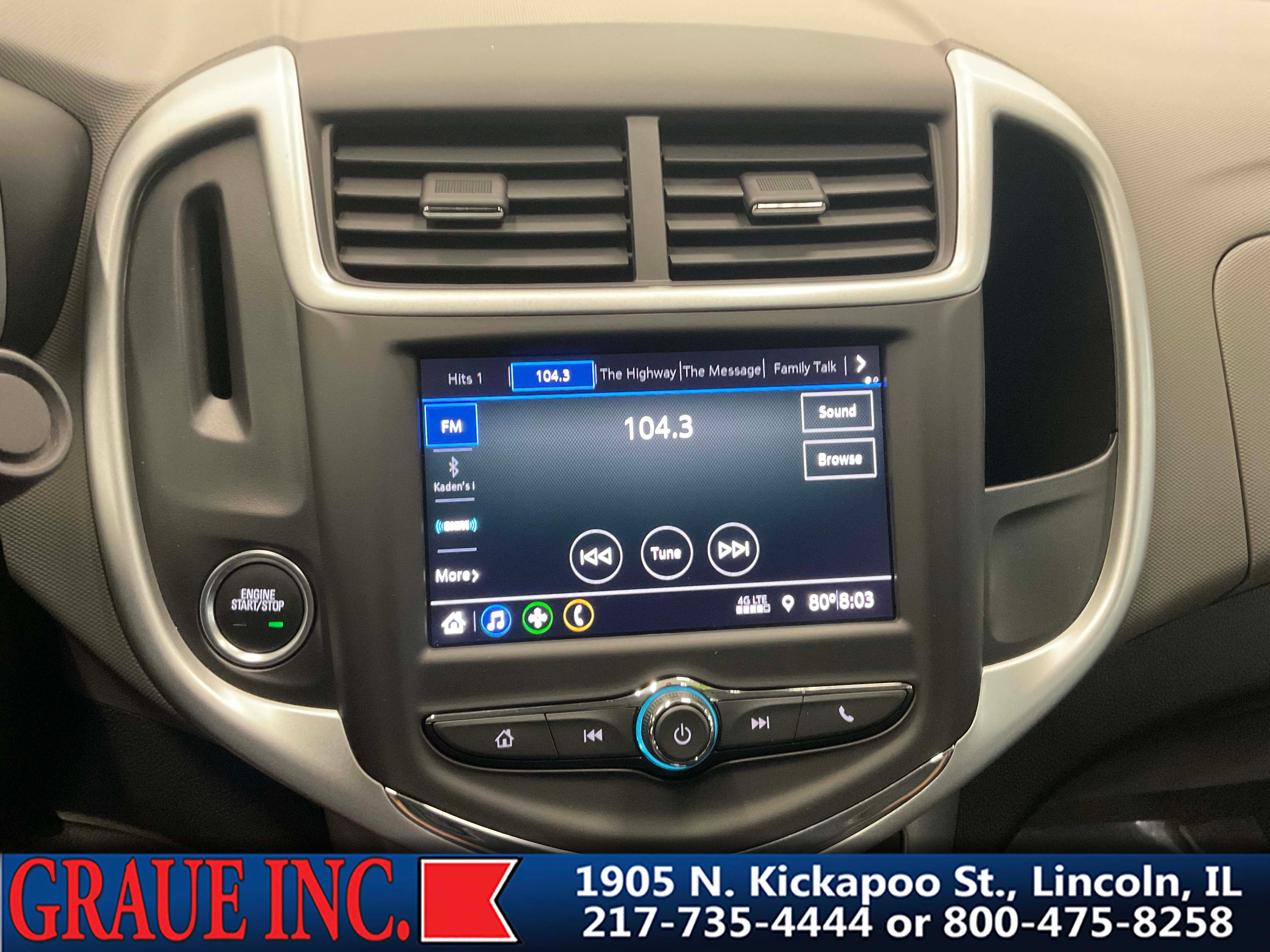 2020 Chevrolet Sonic LT