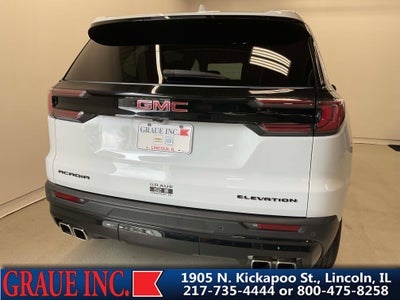 2025 GMC Acadia Elevation