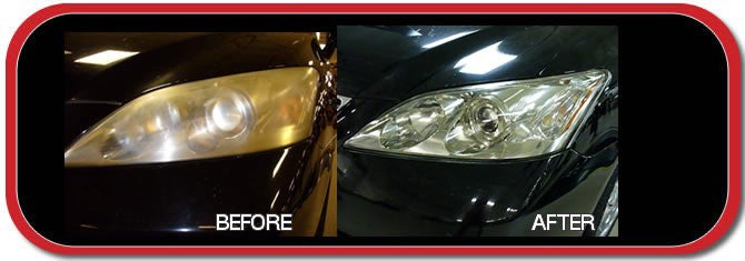 Light Rite lens repair before and after